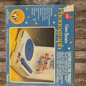 Vintage Carebears Phonograph